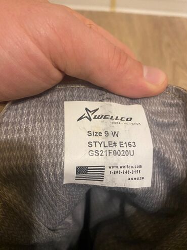 Botinkalar: Sarı Botinka satılır. Amerika istehsalıdır, yenidir. 42 razmer / — 10