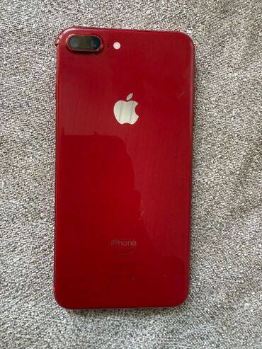 ноутбук кызыл кыя: IPhone 8 Plus, Колдонулган, 64 ГБ, Кызыл, 75 %