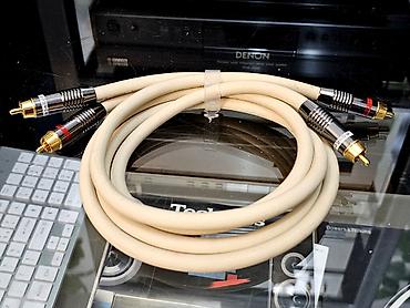 Zvučnici i stereo sistemi: Monitor Thassos Silver Edition – stereo RCA interkonekcijski kabl - — 1