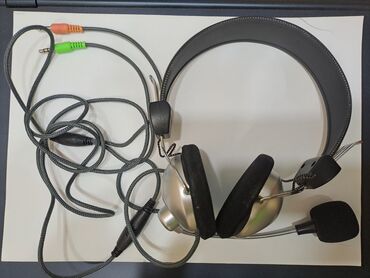 Наушники: 🎧 N-tel GH-207 qulaqcıq Simli. Tənzimlənən mikrofon. Hündürlüyü