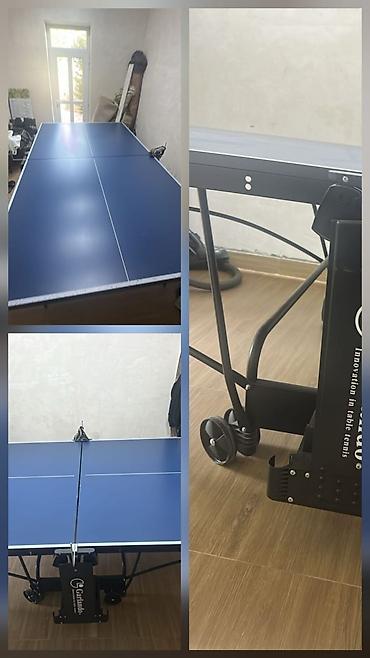 kreditle bilyard stolu: Məhsul: Stolüstü tennis masası (qatlanan, tək tərəfli məşq rejimli) - — 1