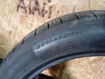 р18 235 55: Летние шины 225/45 ZR18 - Тип: бескамерные, радиальные (Tubeless — 2