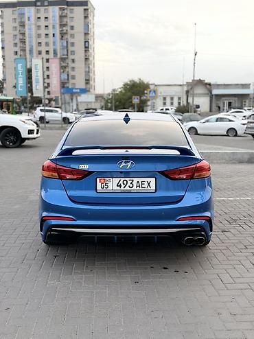 Салмак жеңилдеткич: Комплект Hyundai, 2017 г., түсү - Көк, Колдонулган — 5