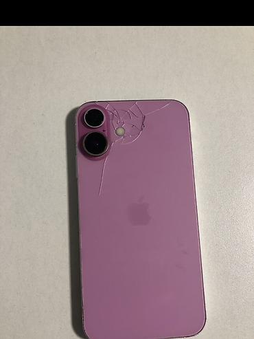 nintendo switch lite baku: IPhone 16, 64 GB, Çəhrayı, Qırıq — 3