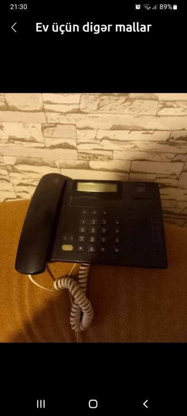 Stasionar telefonlar: Stasionar telefon Simli