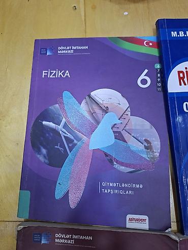 top qiyməti: Məktəb və imtahan hazırlığı üçün müxtəlif fənn və siniflərə aid dərs — 6
