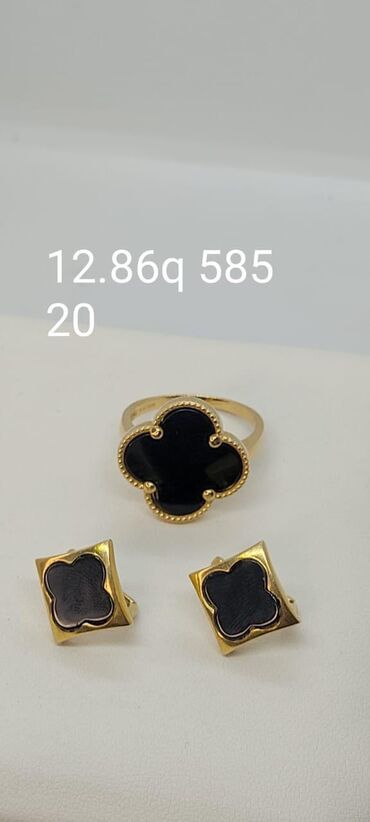 Zərgərlik dəstləri: Dəstə daxildir: Sırğa, Sarı qızıl, 585 Əyar -da lalafo.az — 39 Zərgərlik dəstləri: Dəstə daxildir: Sırğa, Sarı qızıl, 585 Əyar — 39