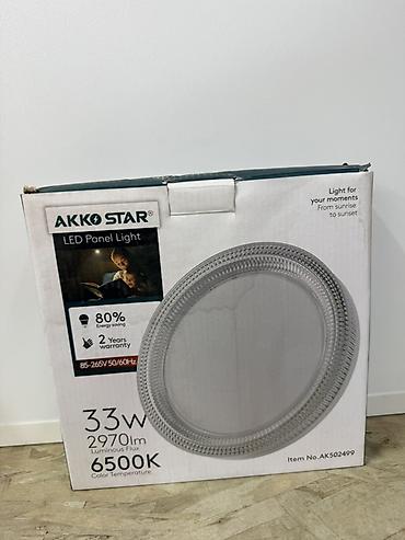 AKKO STAR LED Panel Light — круглая потолочная LED‑панель Основные lalafo.kg да AKKO STAR LED Panel Light — круглая потолочная LED‑панель Основные