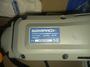 пневмо молоток: Отбойный молоток Semprox SDH9501 - Назначение: демонтаж бетона — 4