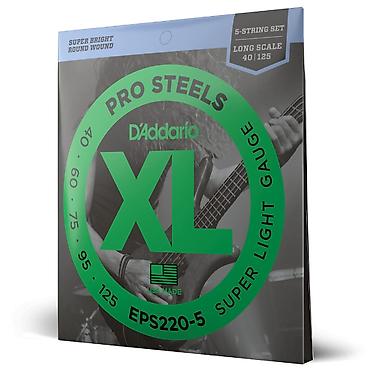 №: 10298 Məhsulun adı: Bas gitara sim dəsti D'Addario EPS220-5, 5 sim