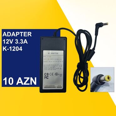 Digər kompüter aksesuarları: Adapterlər “5/5,5/12/14/19/48V 0,5/1/2/3/4/5A” ⭐5V 1.2A TPI TSA9-050 — 10