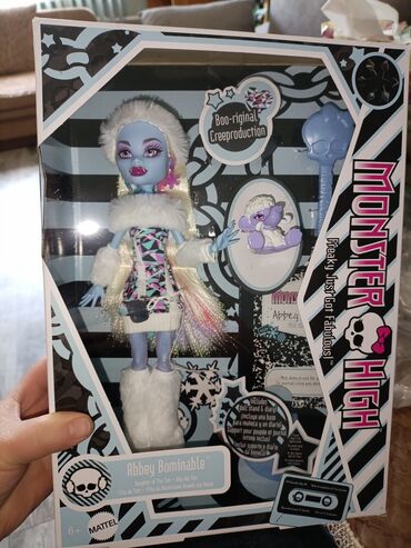 резиновые куклы: Кукла монстер хай Эбби Боминейбл, перевыпуск базовой 2024 года, от