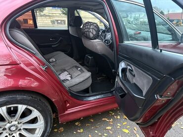 BMW: BMW 5 Series (E39) sedan - Kuzov: sedan, tünd qırmızı rəng - Ban — 10