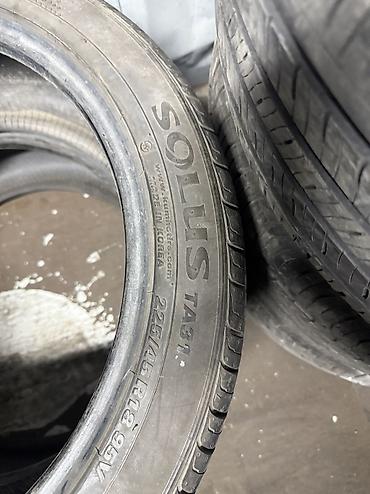 6000: Шины 225 / 45 / R 18, Лето, Б/у, Пара, Легковые, Корея, Kumho — 4