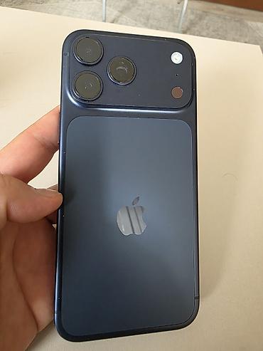 Apple iPhone: IPhone 17 Pro Max, Б/у, 256 ГБ, Синий, 100 % — 1
