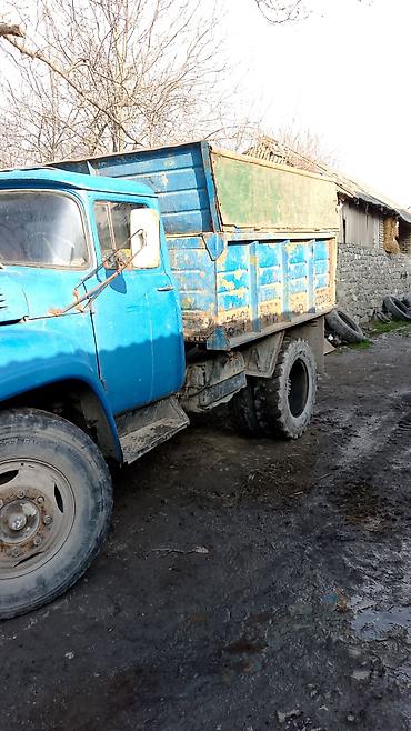 gaz 53 samasval: ZIL 130 tipli mavi rəngli yükdaşıma maşını – bortlu və dump (öz-özünə — 2