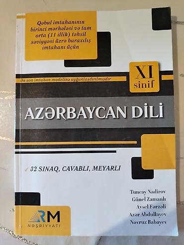 rus dili 6: Rm 32 sınaq.Azərbaycan dili.İstifadə olunmayıb.Çox səliqəlidir.Azadlıq — 1