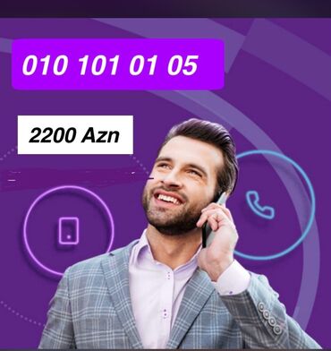 SİM-kartlar: Nömrə: ( 010 ) ( 1010105 ), Yeni