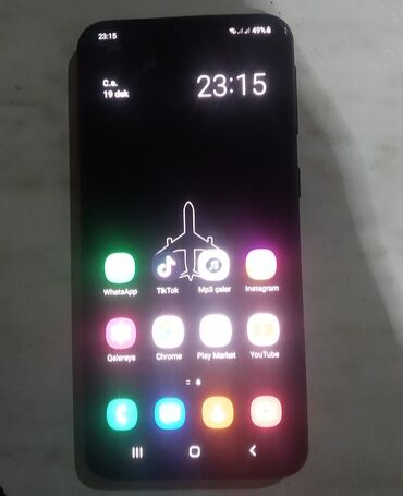 samsung 9001: Samsung Galaxy A40, 64 GB, Barmaq izi