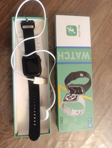 Smart saatlar: İşlənmiş, Smart saat, Sensor ekran, rəng - Qara -da lalafo.az — 9 Smart saatlar: İşlənmiş, Smart saat, Sensor ekran, rəng - Qara — 9