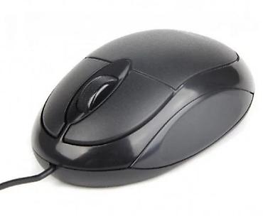 Kompjuterski miševi: Žičani optički miš – crni - Standardna USB veza, Plug & Play (bez na lalafo.rs — 1 Kompjuterski miševi: Žičani optički miš – crni - Standardna USB veza, Plug & Play (bez — 1