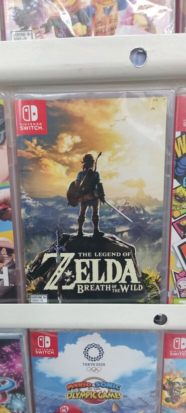 nintendo switch: Nintendo switch üçün the legend of zelda breath of the wild oyun
