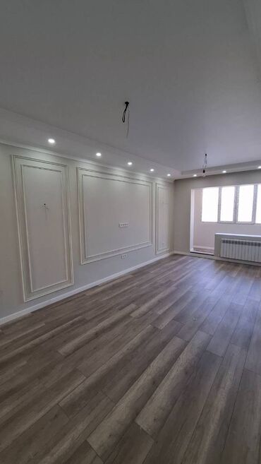 продается 3 комнатная квартира политех: 3 бөлмө, 92 кв. м, 106-серия жакшыртылган, 6 кабат, Дизайнердик ремонт