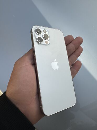 айфон 11 бу цена в бишкеке: IPhone 12 Pro, Колдонулган, 128 ГБ, Ак, Каптама
