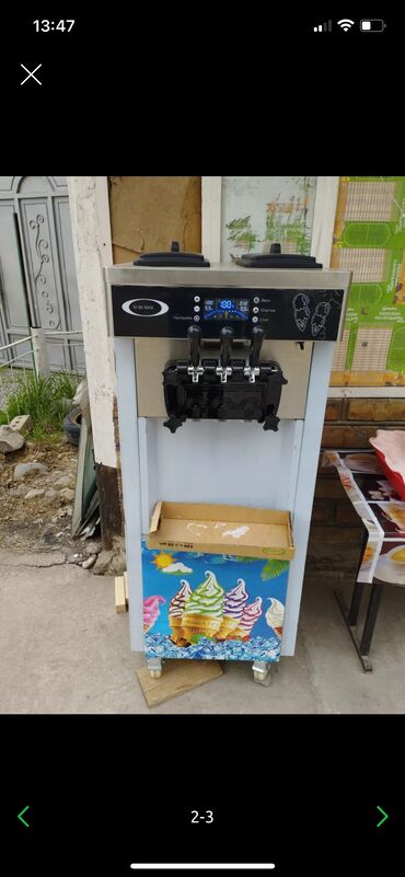 оборудование для мороженого: Продаю мороженое апарат M-39max Кичине уступка кылып беребиз Кунуно