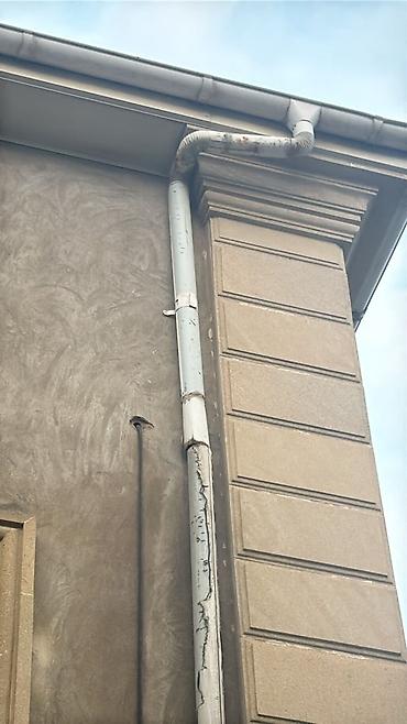 dam ortuyu: Yağış suları üçün dam oluk və yağmur borularının quraşdırılması və — 10