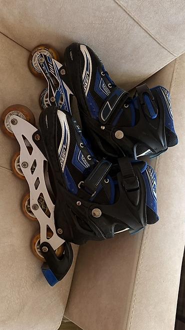 Roliklər: Rolikler (inline skates) – mavi/qara dizayn - 38–41 ölçü aralığı — 1