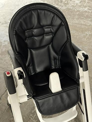peg prego: Стульчик для кормления, Б/у, Peg perego, Трансформер, цвет - Черный, Платная доставка, Самовывоз — 3