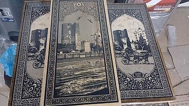 Nərdlər: Taxta nərd–şahmat dəsti - Material: cilalanmış təbii ağac - 2-si — 10