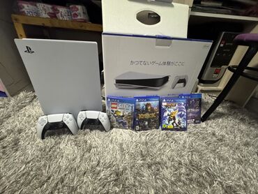 playstation 5 купить в бишкеке: Игровая консоль PlayStation 5 с двумя беспроводными контроллерами