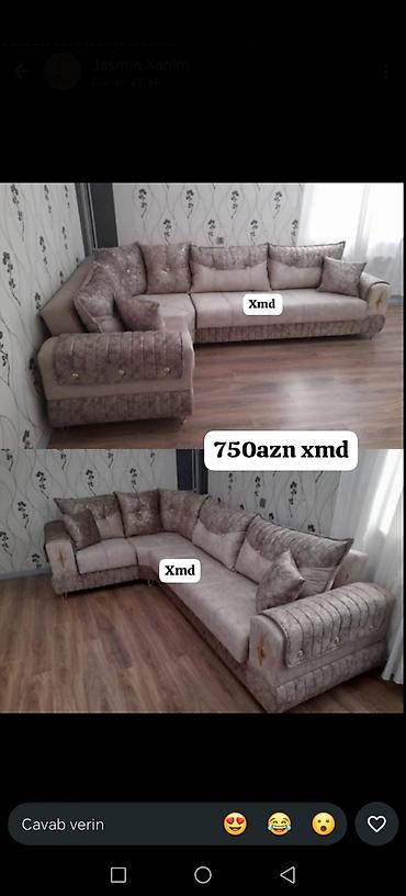 Divan və masa dəstləri: Məhsul: Künc divan dəsti – “Piramida Künc” - Müasir dizaynlı — 12