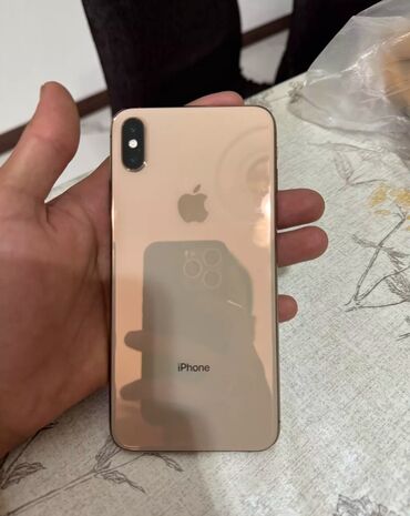 iphone xs чехлы: IPhone Xs Max, Колдонулган, 256 ГБ, Rose Gold, Каптама, 98 %