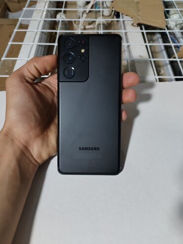 Mobil telefonlar: Samsung Galaxy S21 Ultra 5G, 128 GB, rəng - Qara