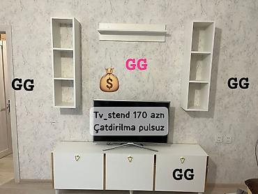 android smart tv box: TV stend rəng seçimi var — 1