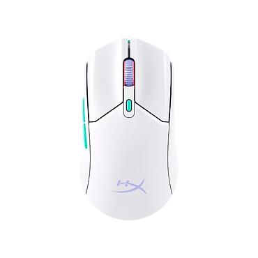 islenmis komputerler: HyperX Pulsefire Haste 2 – oyun üçün ultra yüngül siçan - Rəng: ağ — 1