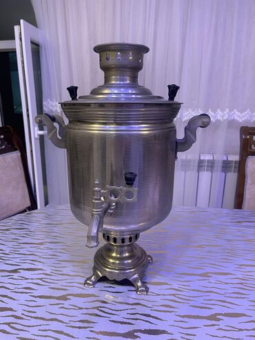 Самовары: Б/у Дровяной Самовар, 7 л