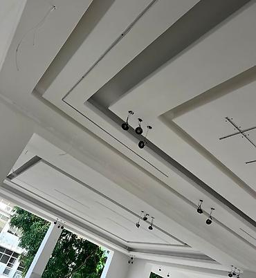 Asma tavanlar: Asma tavan, Gips, Odadavamlı — 15