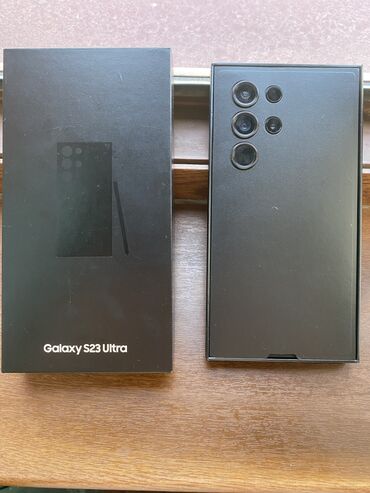 Samsung: Samsung Galaxy S23 Ultra, Б/у, 256 ГБ, цвет - Черный, В рассрочку, 2 SIM