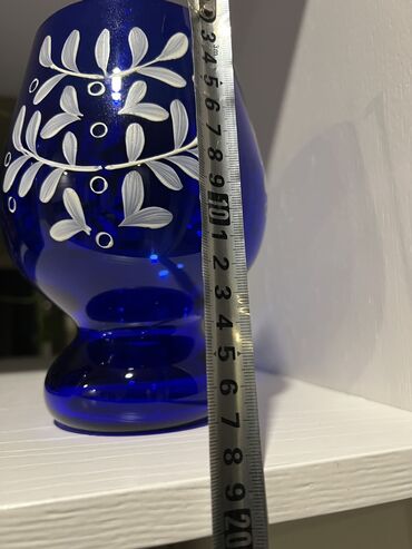 Антикварные вазы: Вазы! Старинные ! Ручная роспись !Шикарная 3 йка! Ваза и подсвечники — 7