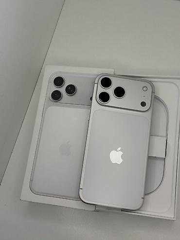Мобильные телефоны и аксессуары: IPhone 17 Pro Max, Б/у, 512 ГБ, Серебристый, Коробка, 96 % — 2