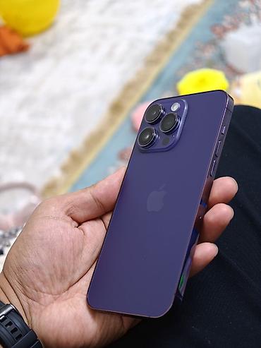iphone 11 pro max osh: IPhone 14 Pro, цвет Deep Purple - Экран 6.1" Super Retina XDR, 120 Гц — 2