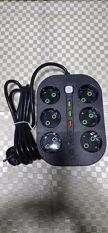mini projector: Удлинитель, Длина: 2 м, 6 розеток — 4