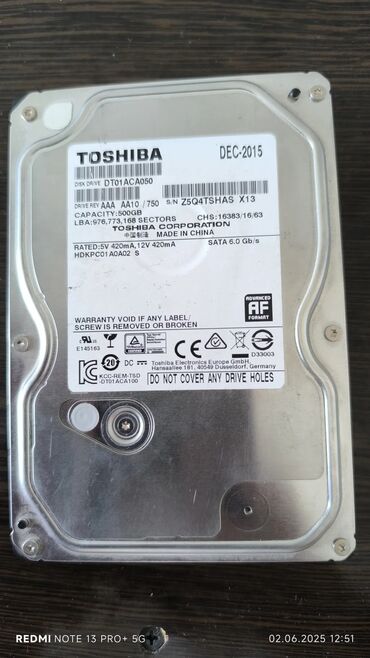 жесткий диск для ноутбука 250gb: Накопитель, Б/у, HDD, 512 ГБ, Для ПК
