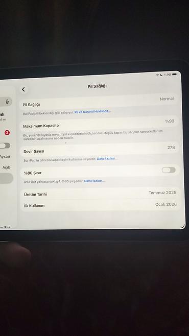 tab a9: IPad mini 7 (ən son nəsil Tablet) pul :94% 128GB yaddaş 5 aydi — 1