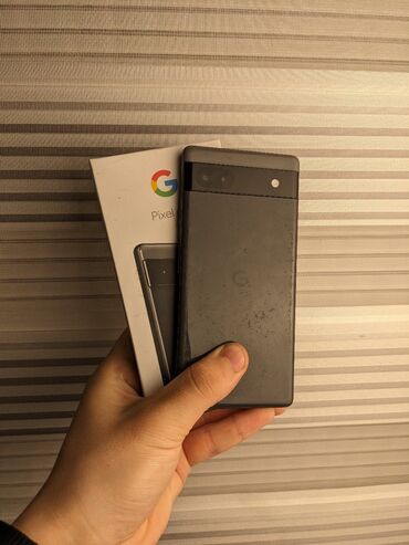 телефон 8000: Google Pixel 6A, Б/у, 128 ГБ
