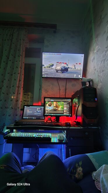 Masaüstü kompüterlər və iş stansiyaları: Kampyuter Sistem bloku gaming,Tək sistem bloku satılır, super gaming — 5